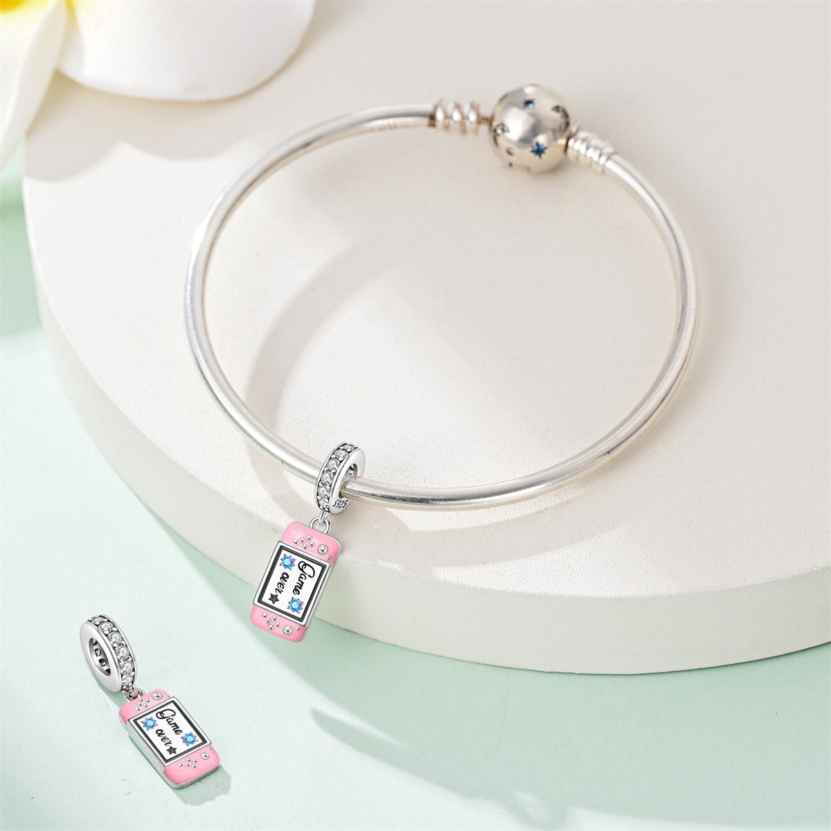 Pangama Jewelry Game Over Console Dangle Charm