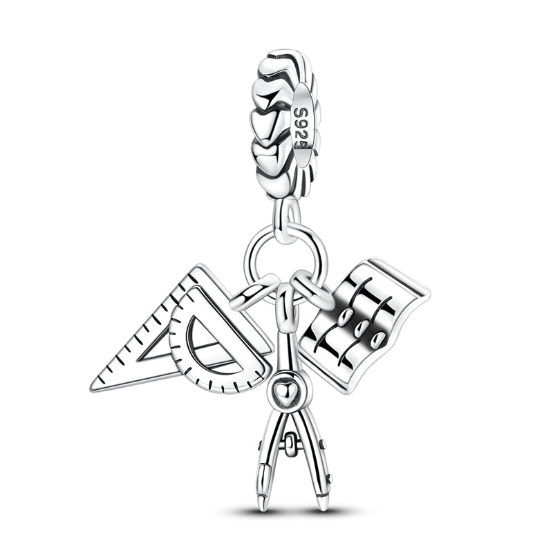 Pangama Jewelry Geometry Tools Dangle Charm