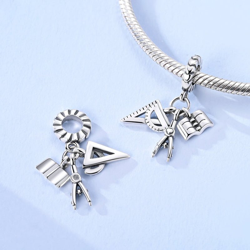 Pangama Jewelry Geometry Tools Dangle Charm