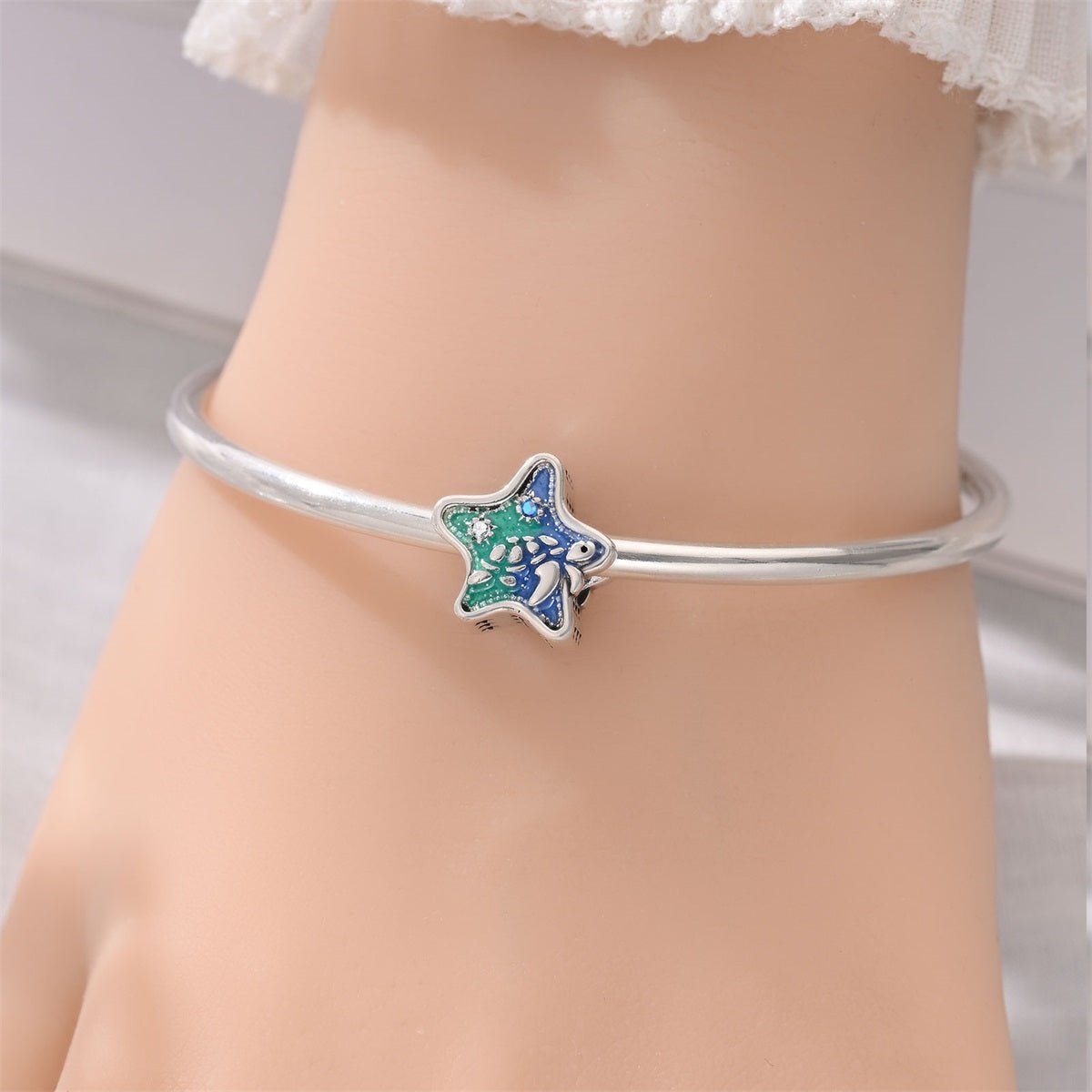 Pangama Jewelry Glow - in - the - Dark Starfish Ocean Charm