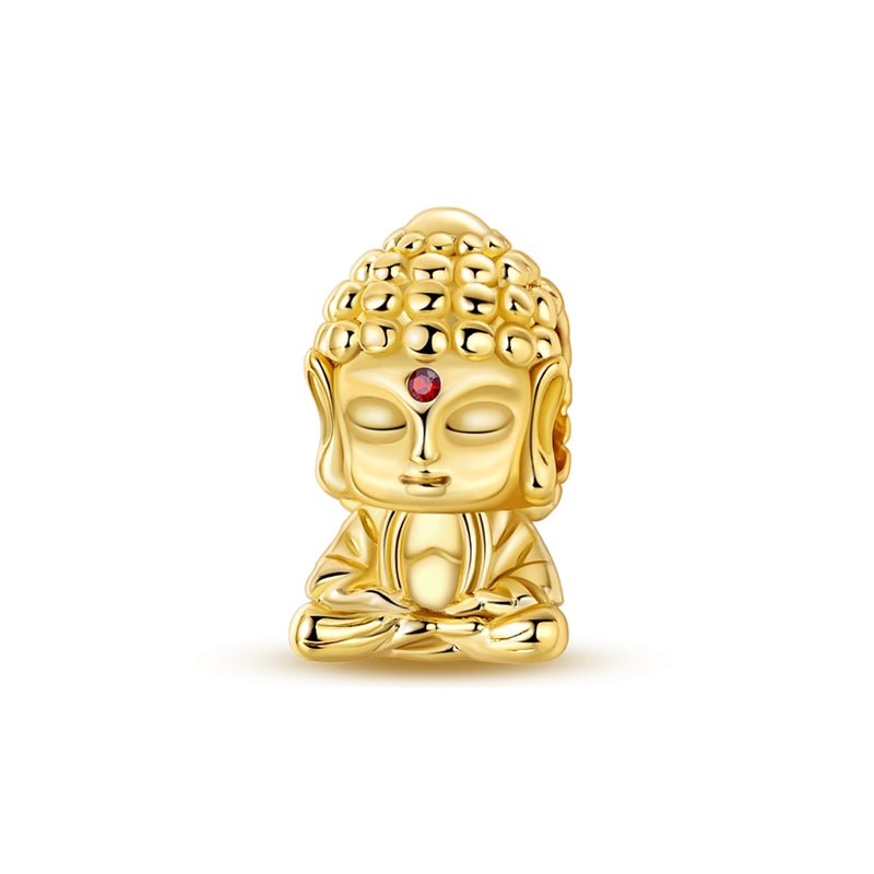 Pangama Jewelry Golden Buddha Charm