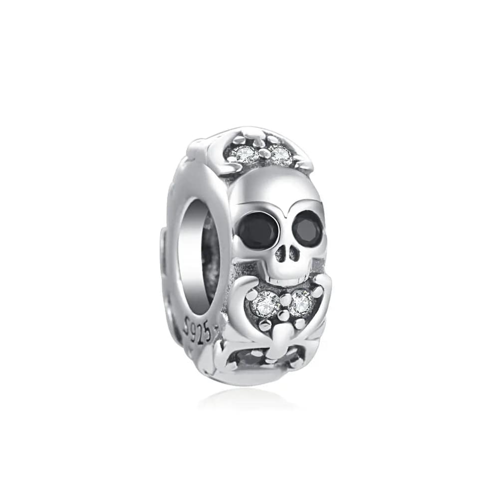 Pangama JewelryHalloween Vampire Cowboy Skull Charm