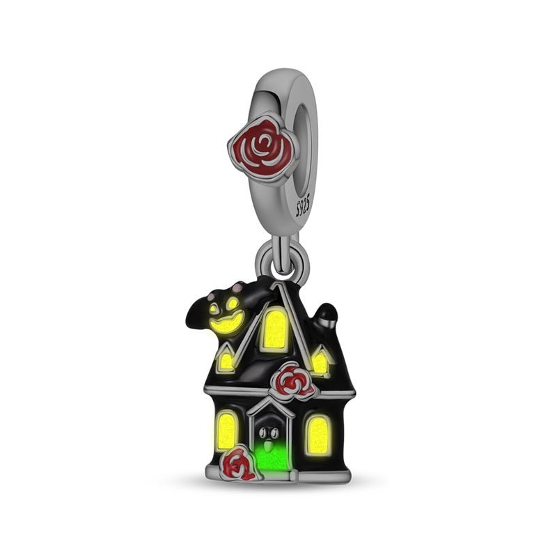 Pangama Jewelry Haunted House Glow - in - the - Dark Dangle Charm