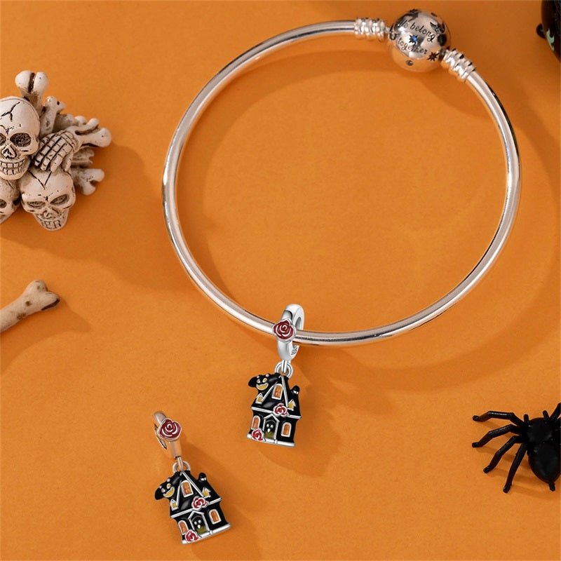 Pangama Jewelry Haunted House Glow - in - the - Dark Dangle Charm