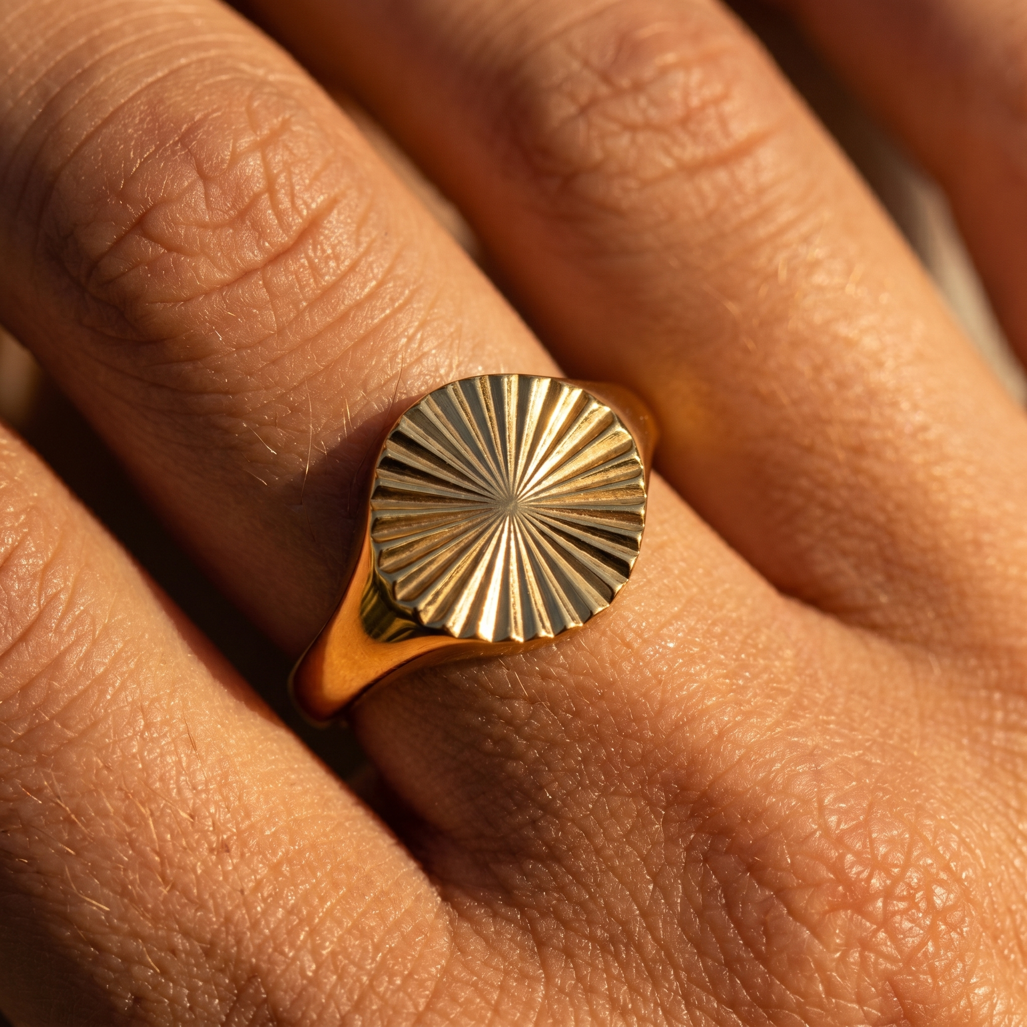 Solara Signet Ring