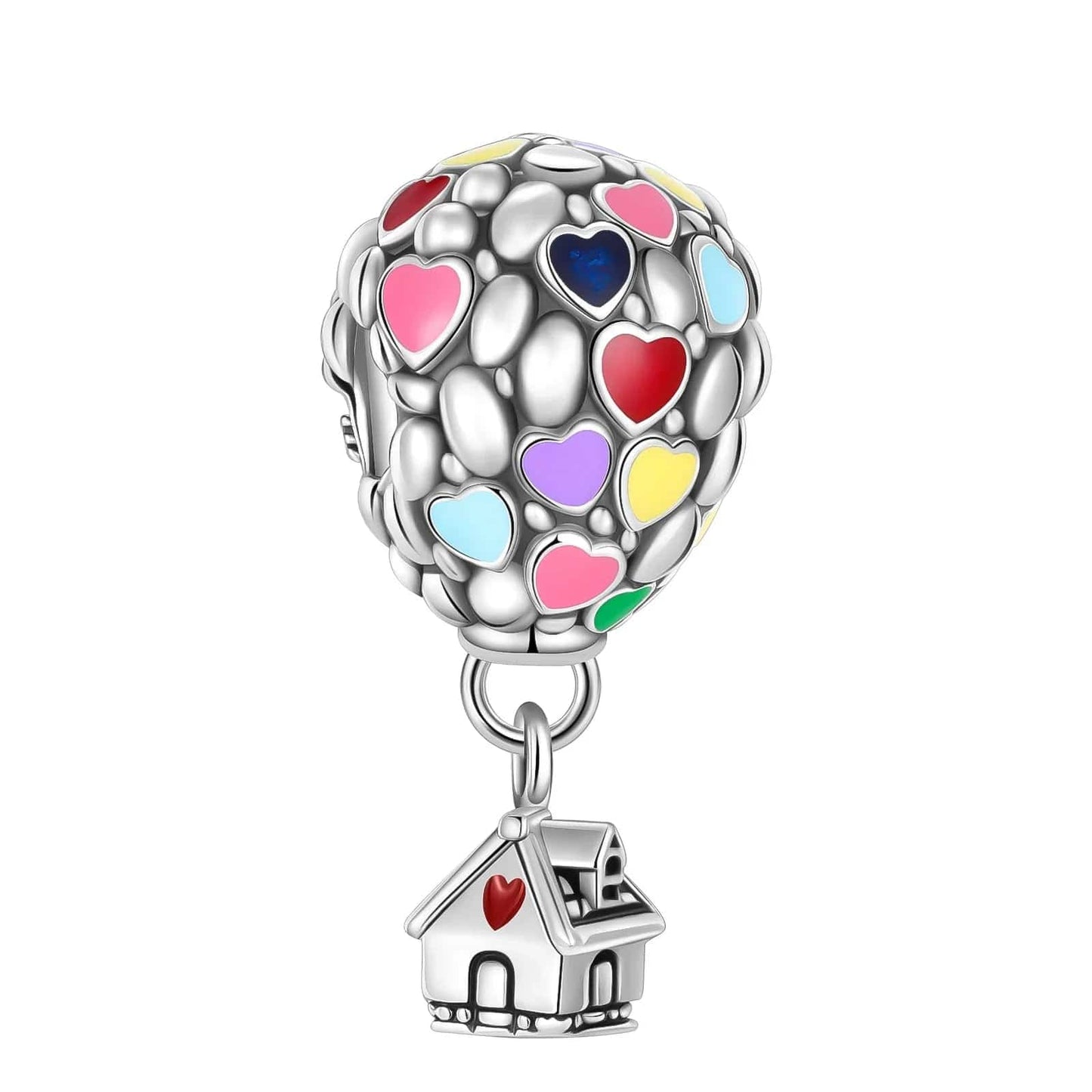 Hot Air Balloon House Travel Charm