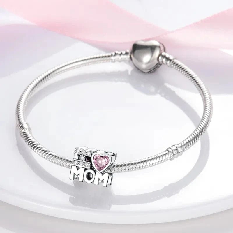 Pangama JewelryI Love Mom Charm