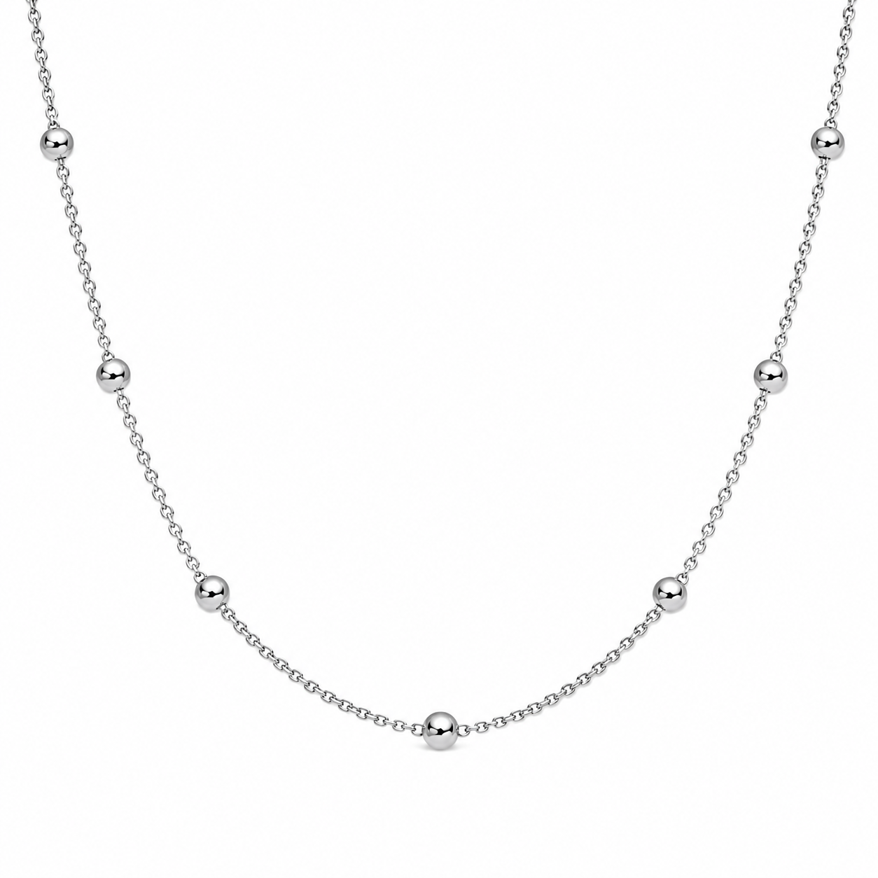 Luna Bead Chain Necklace