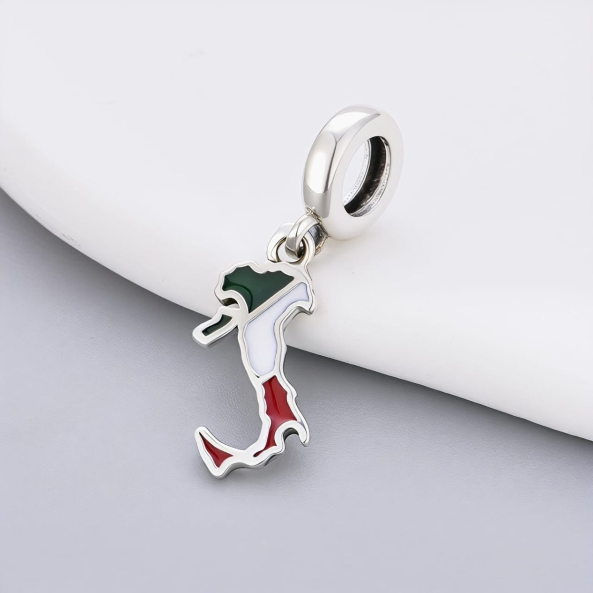 Pangama Jewelry Italy Map Dangle Charm