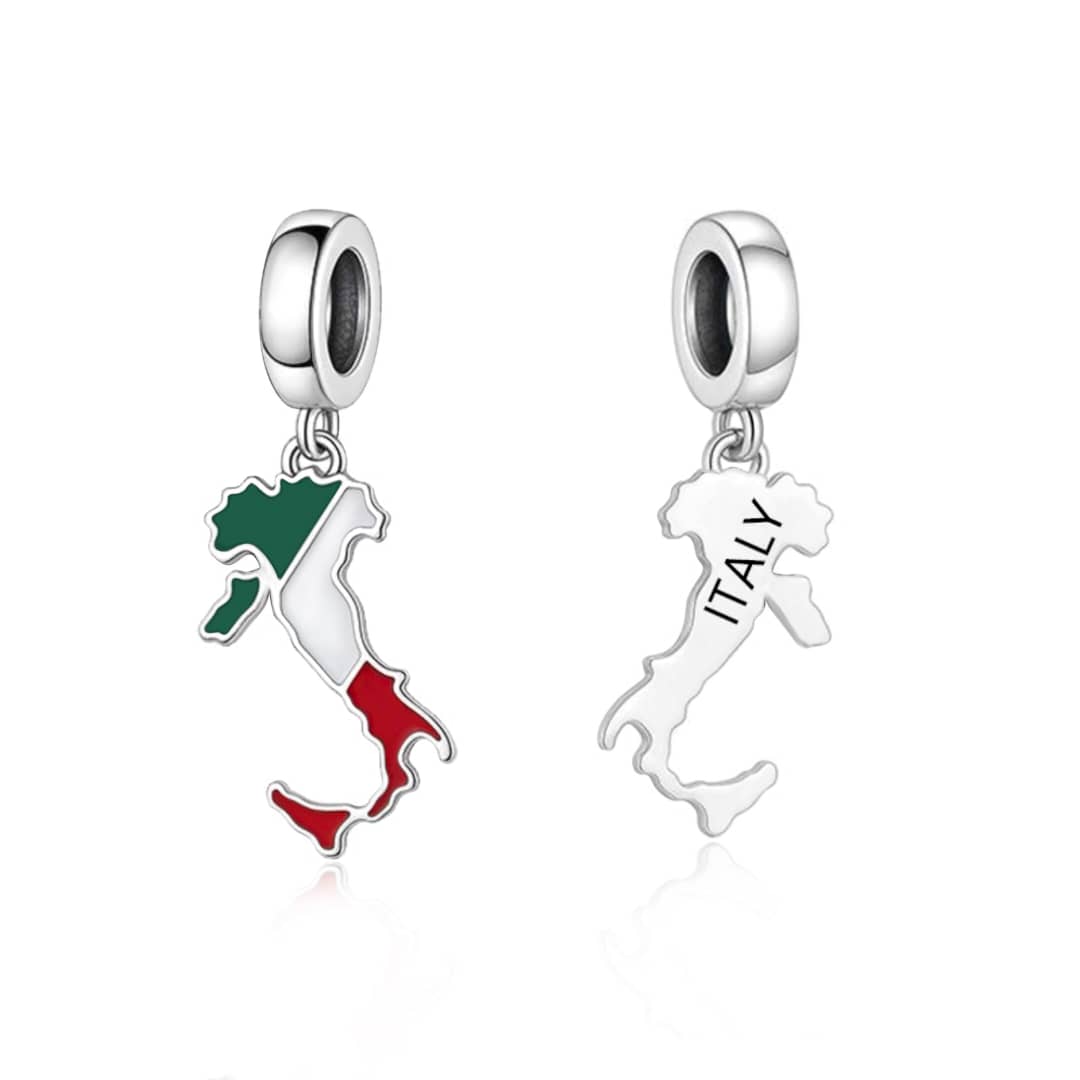 Pangama Jewelry Italy Map Dangle Charm