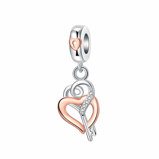 Key to My Heart Dangle Charm