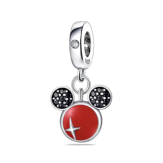 Mickey Mouse Logo Dangle Charm