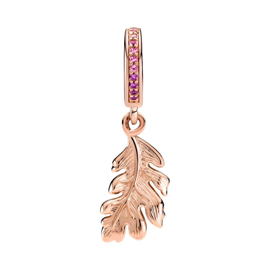 Oak Leaf Dangle Charm