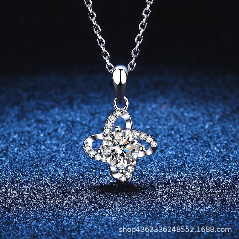 Pangama Jewelry Pangama Bloom Moissanite Necklace