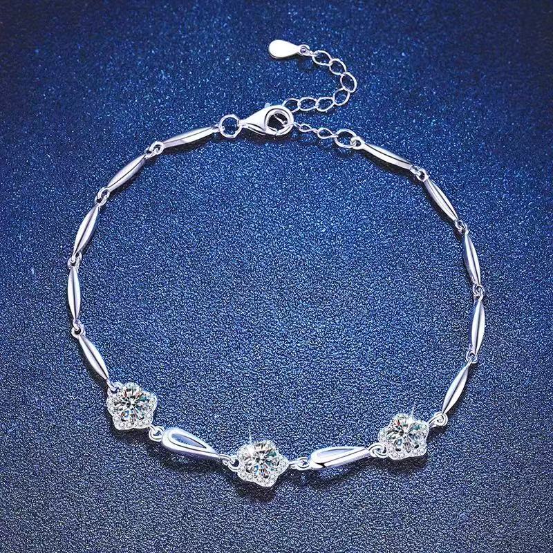 Pangama Jewelry Pangama Blooming Grace Moissanite Bracelet