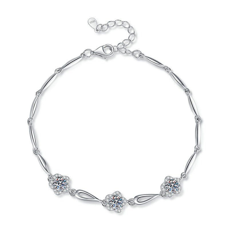 Pangama Jewelry Pangama Blooming Grace Moissanite Bracelet