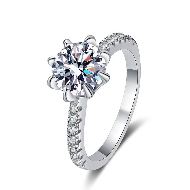 Pangama Jewelry Pangama Classic Radiance Moissanite Ring