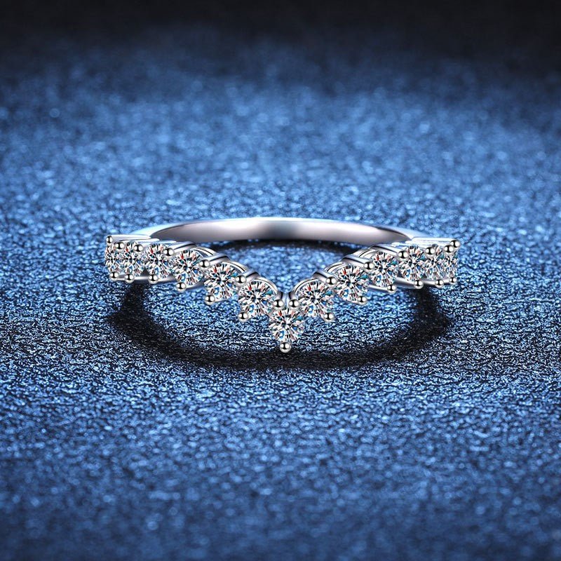 Pangama Jewelry Pangama Crown Gleam Moissanite Ring