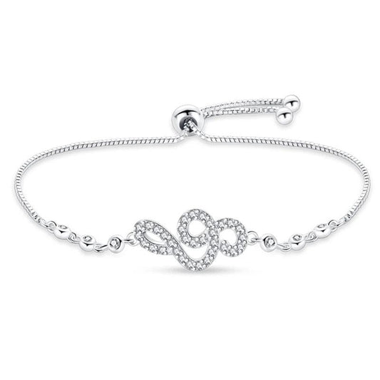 Pangama Jewelry Bracelet Elegant Infinity Crystal Bracelet