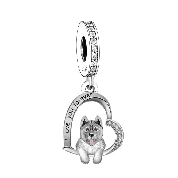 Pangama Jewelry Charm Akita Inu Dog Charm