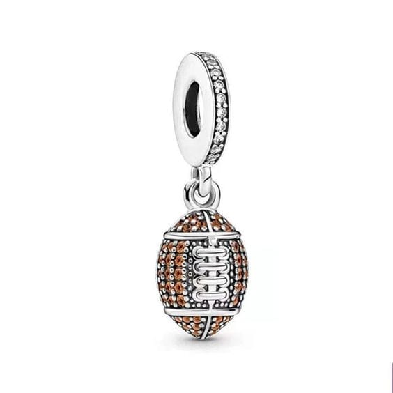 Pangama Jewelry Charm American Football Charm