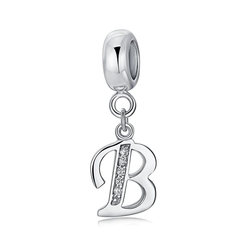 Pangama Jewelry Charm B Letter A~Z Alphabet Charm