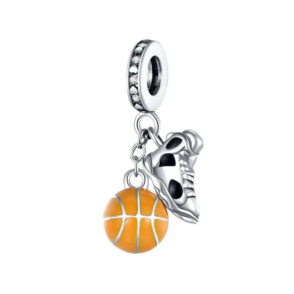 Pangama Jewelry Charm Basketball and Sneaker Charm