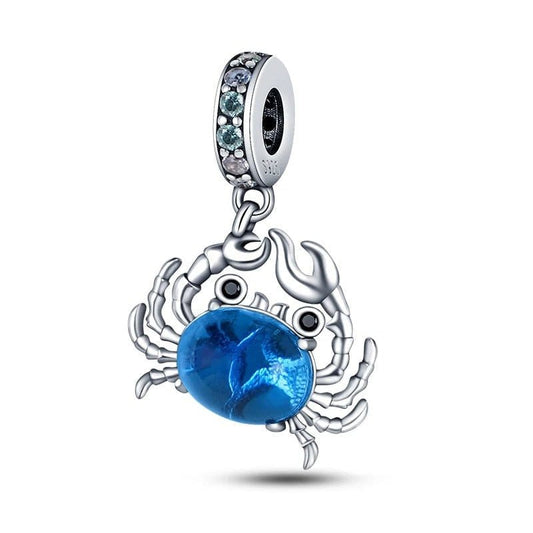 Pangama Jewelry Charm Blue Crab Charm