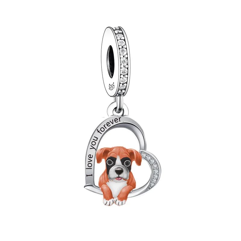 Pangama Jewelry Charm Boxer Dog Charm