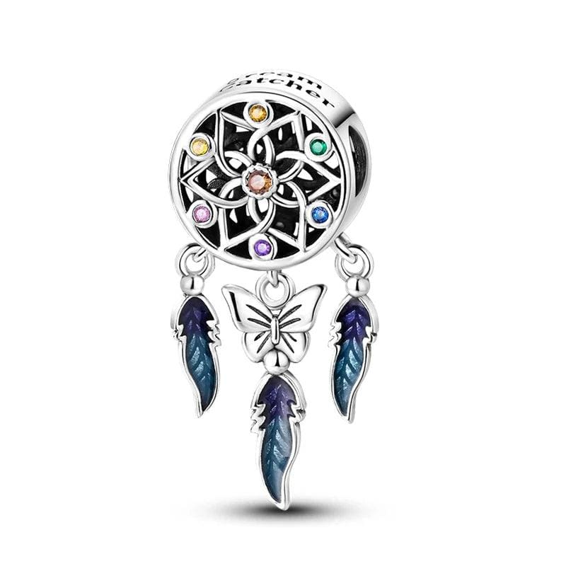 Pangama Jewelry Charm Butterfly Dreamcatcher Charm