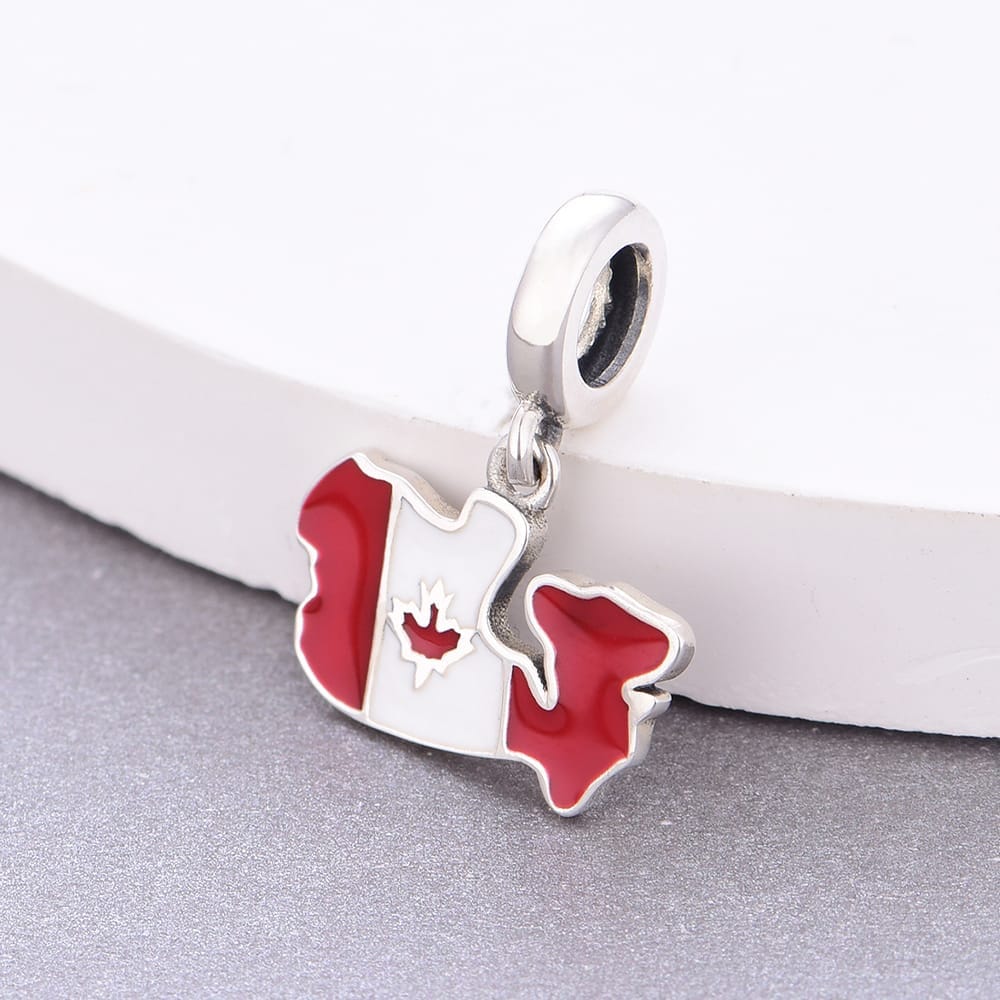 Pangama Jewelry Charm Canada Map Dangle Charm