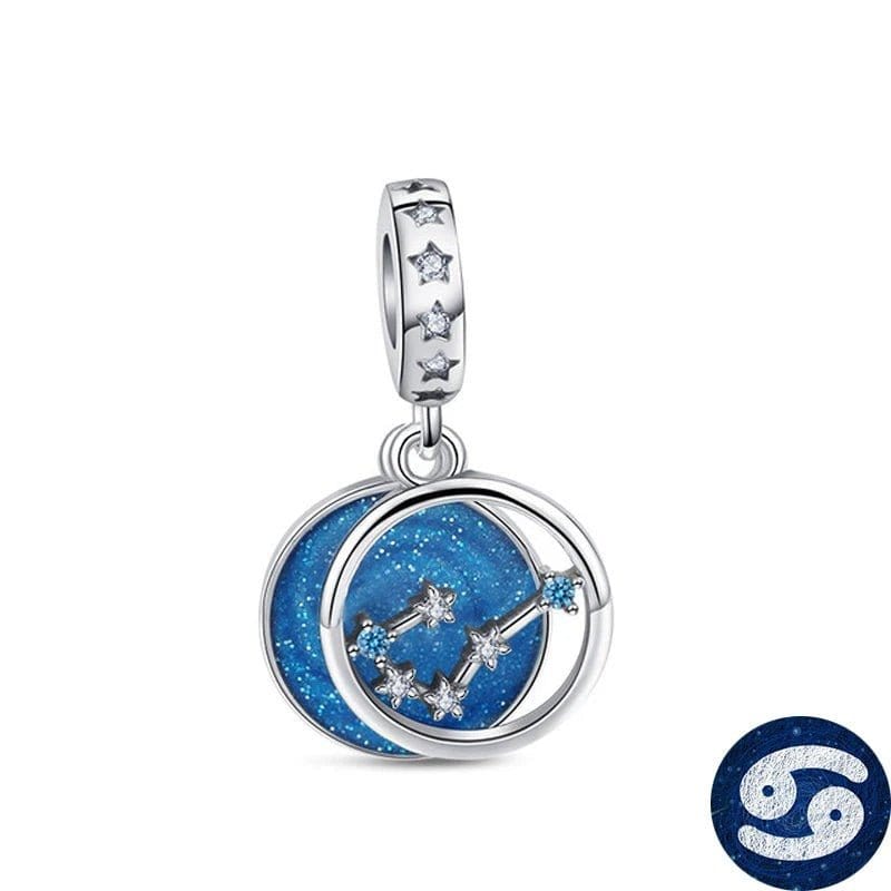 Pangama Jewelry Charm Cancer Astrology Signs Zodiac Constellation Charms