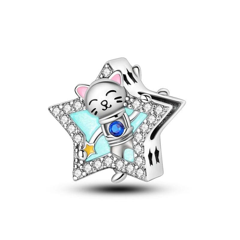 Pangama Jewelry Charm Celestial Kitty in Star Charm