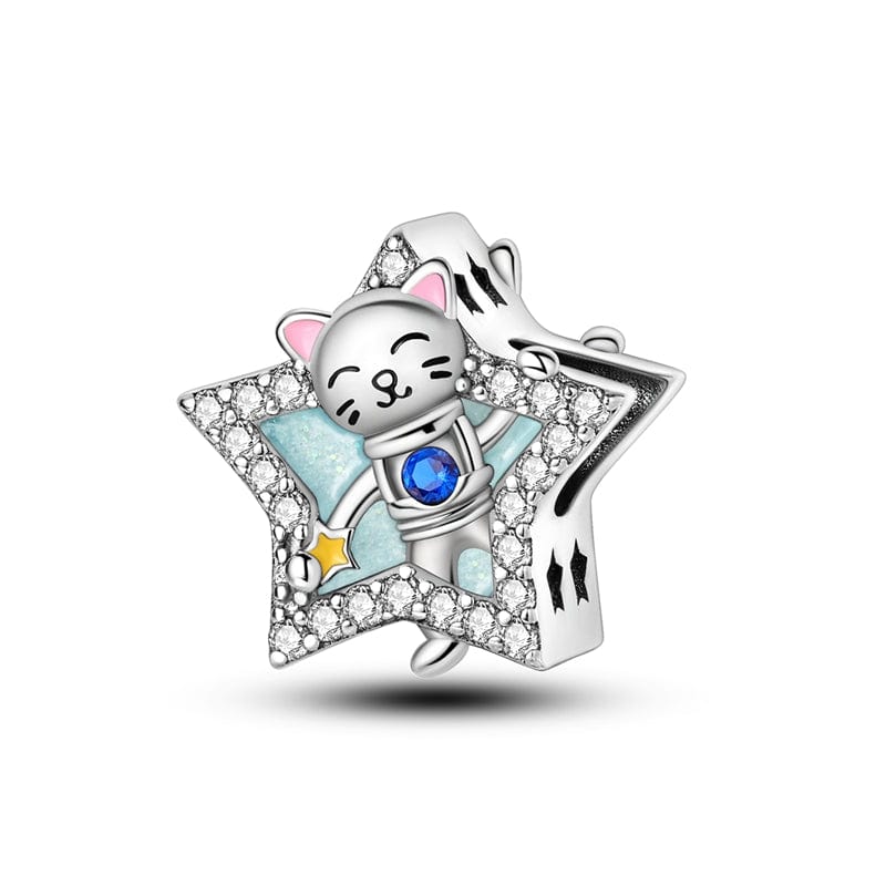 Pangama Jewelry Charm Celestial Kitty in Star Charm