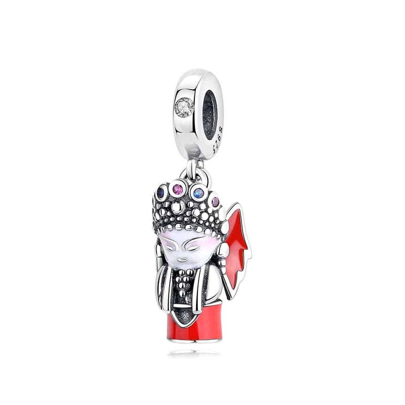 Pangama Jewelry Charm Chinese Opera Dangle Charm