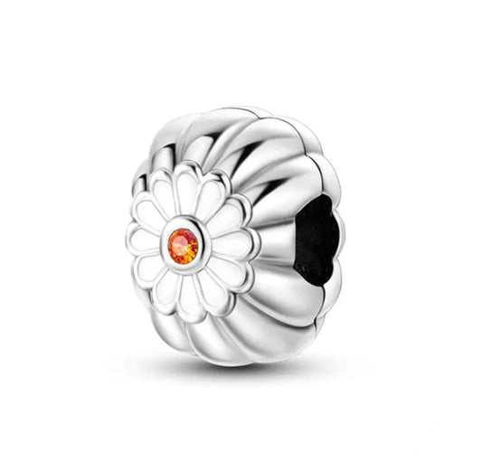 Pangama Jewelry Charm Clam Flower Charm