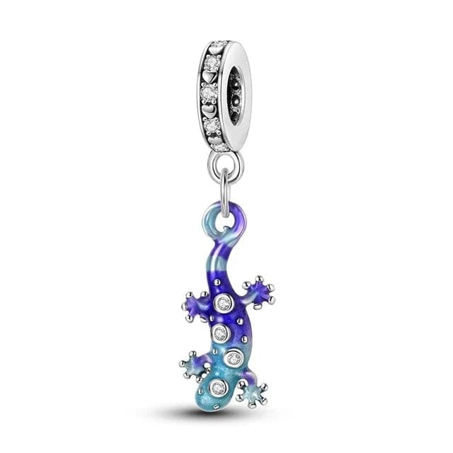 Pangama Jewelry Charm Color-changing Chameleon Dangle Charm