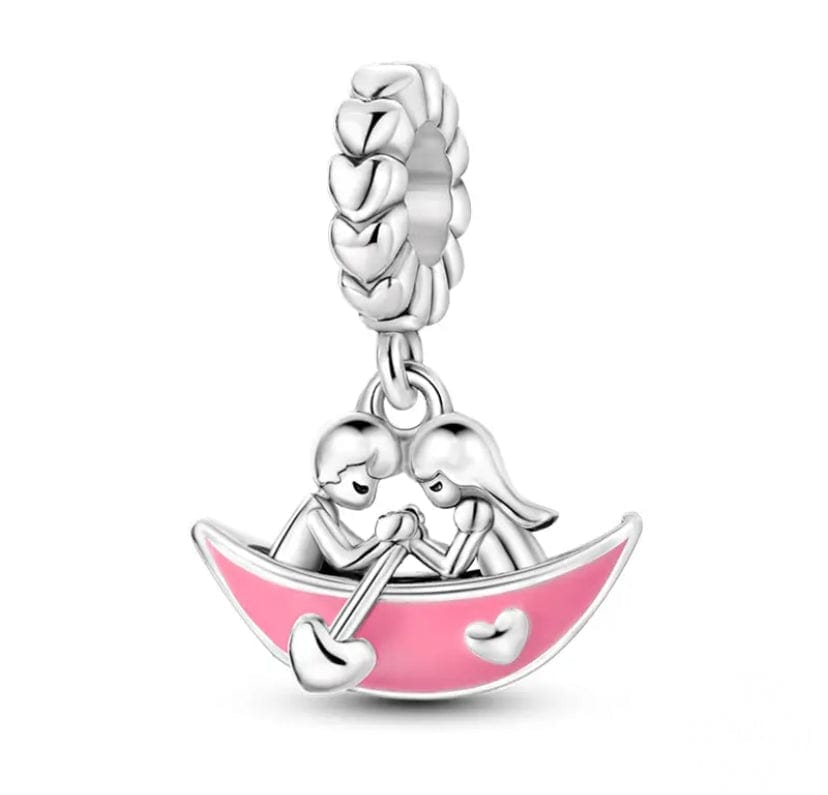 Pangama Jewelry Charm Couple Falling in Love Charm