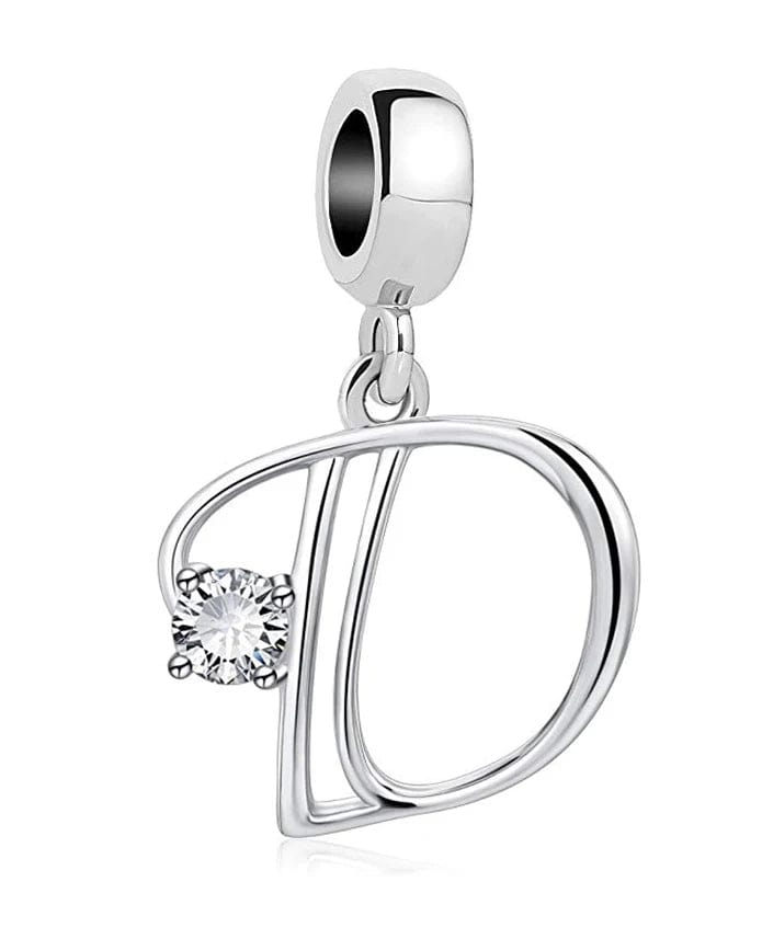 Pangama Jewelry Charm D Letter A~Z Alphabet Charm