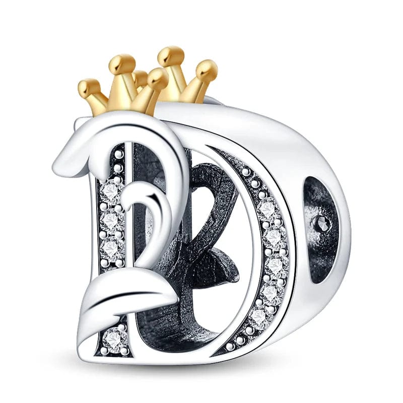 Pangama Jewelry Charm D Letter A~Z Alphabet Charm