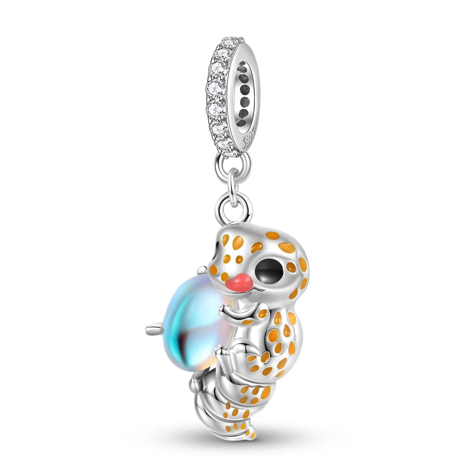 Pangama Jewelry Charm Dangling Gecko Charm