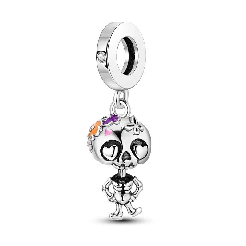 Pangama Jewelry Charm Day of the Dead Skeleton Charm