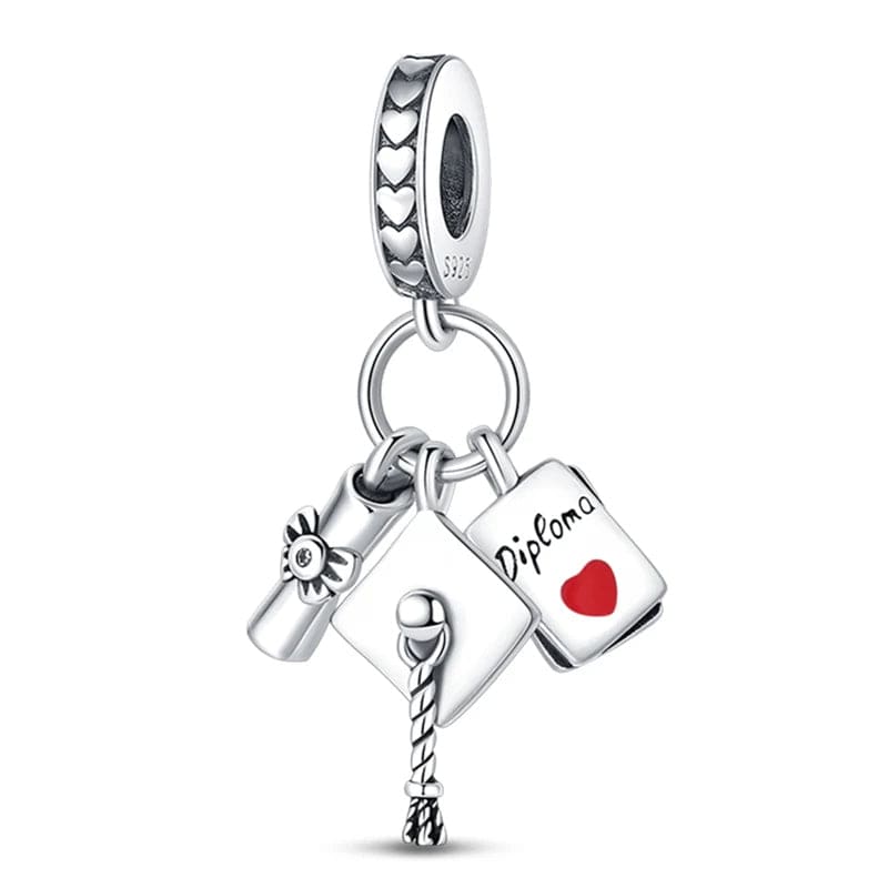 Pangama Jewelry Charm Diploma Dangle Charm