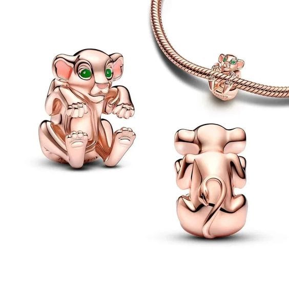 Pangama Jewelry Charm Disney Lion King Simba Charm