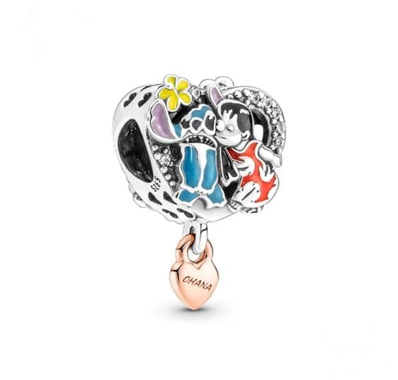 Pangama Jewelry Charm Disney Ohana Lilo & Stitch Inspired Charm