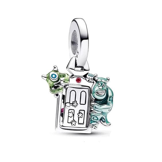 Pangama Jewelry Charm Disney Pixar Monsters, Inc. Door Dangle Charm