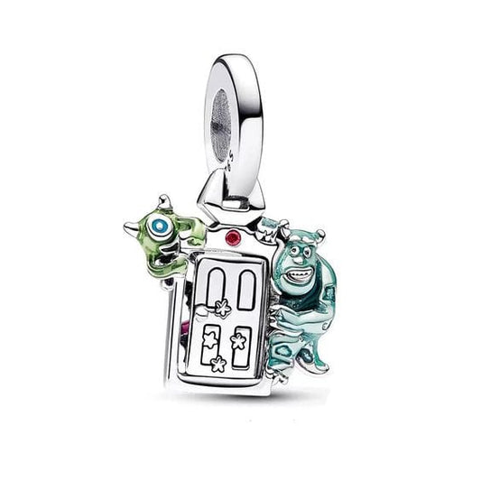 Pangama Jewelry Charm Disney Pixar Monsters, Inc. Door Dangle Charm