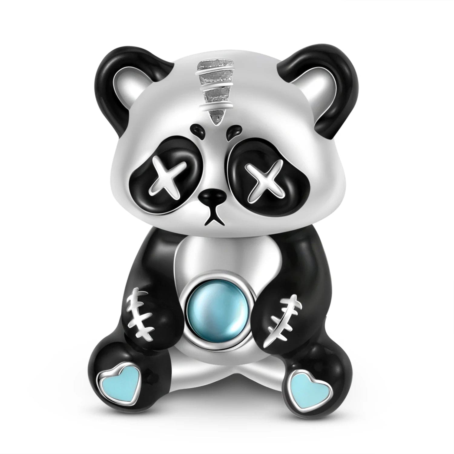 Pangama Jewelry Charm Edgy Punk Panda Charm