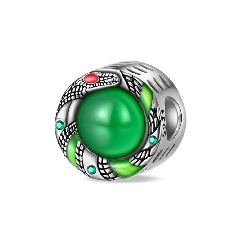 Pangama Jewelry Charm Emerald Serpent Jewel Charm