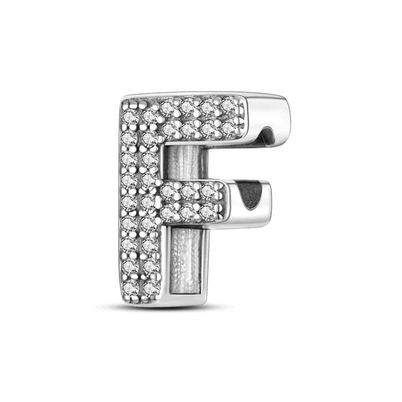 Pangama Jewelry Charm F Letter A~Z Alphabet Charm